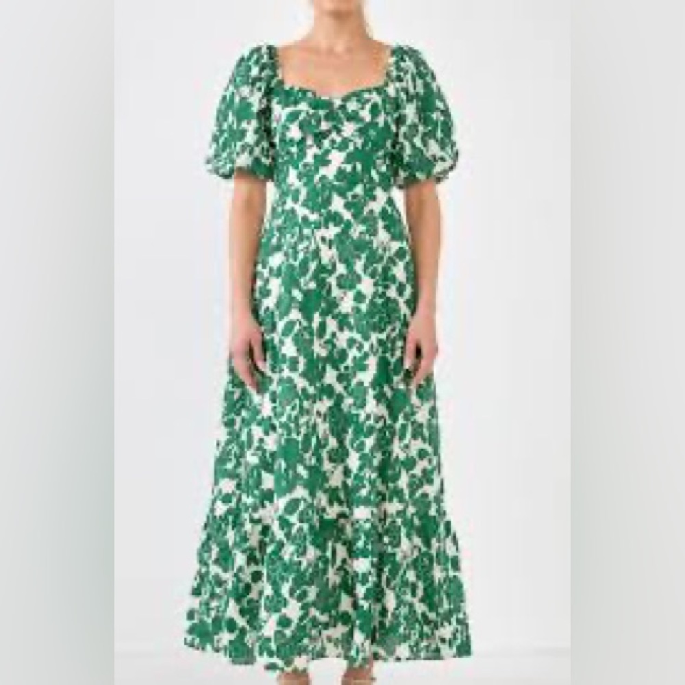 Free The Roses FLORAL PRINT MAXI DRESS - Picture 9 of 9